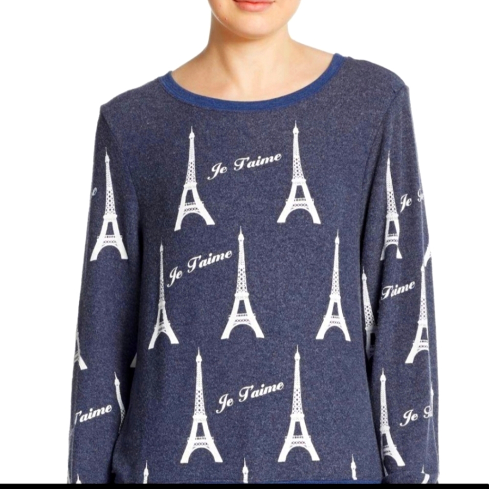 Wildfox Effel Tower Sweatshirt L